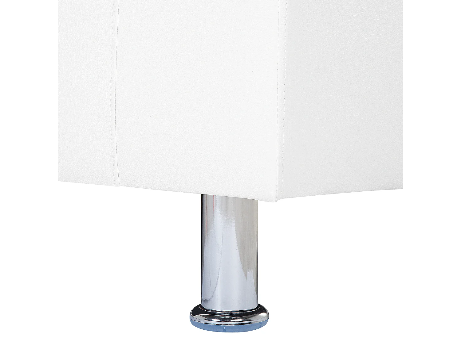 Bank FLORO Kunstleer Wit 3-zitter