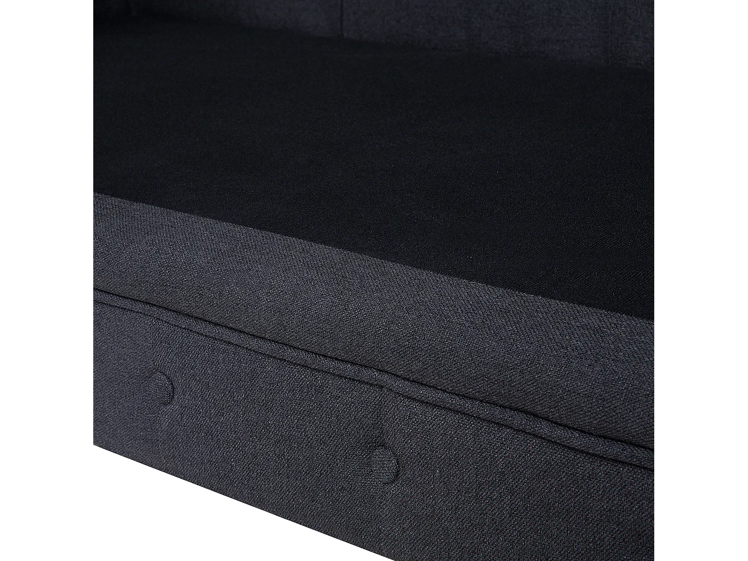 Divano CHESTERFIELD Tessuto Grigio grafite 3 posti