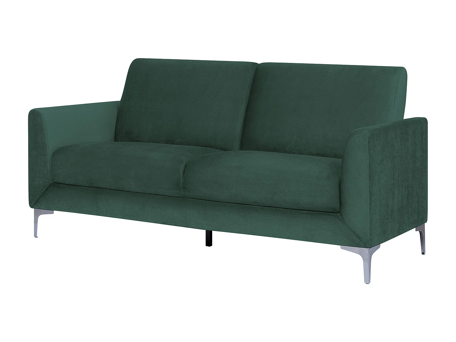 Canapé 3 places FENES Velours Vert foncé