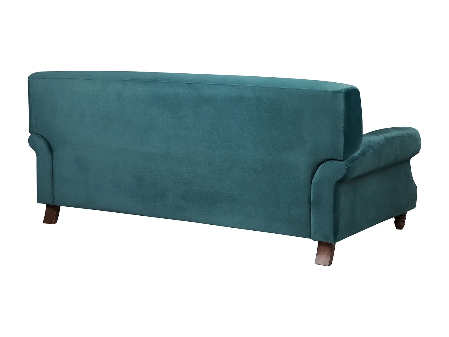 Bank EIKE Fluweel Blauwgroen 2-zitter