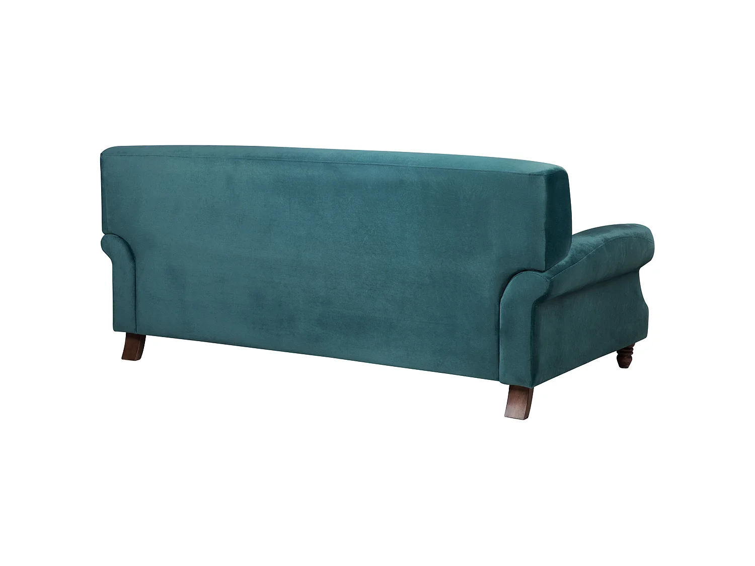 Bank EIKE Fluweel Blauwgroen 2-zitter