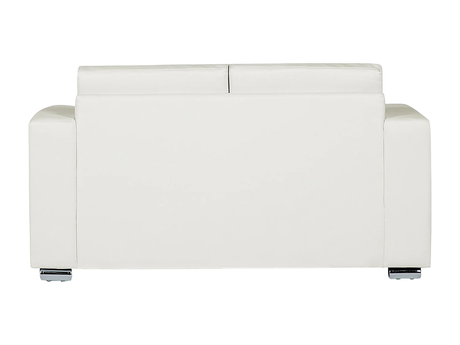 Sofa HELSINKI Skóra naturalna Biały dla 2 osób