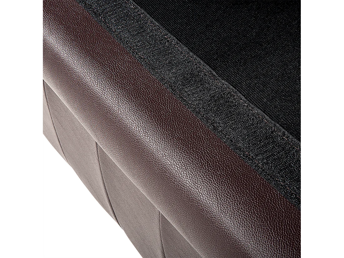 Canapé 3 places CHESTERFIELD Cuir Marron