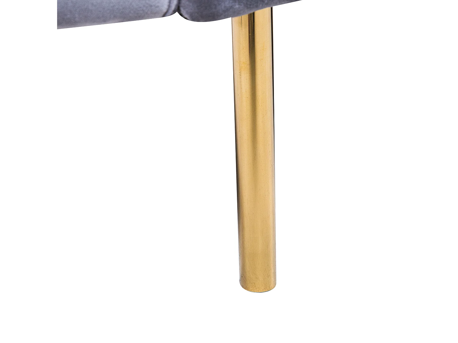 Canapé-lit 3 places VISNES Velours Gris