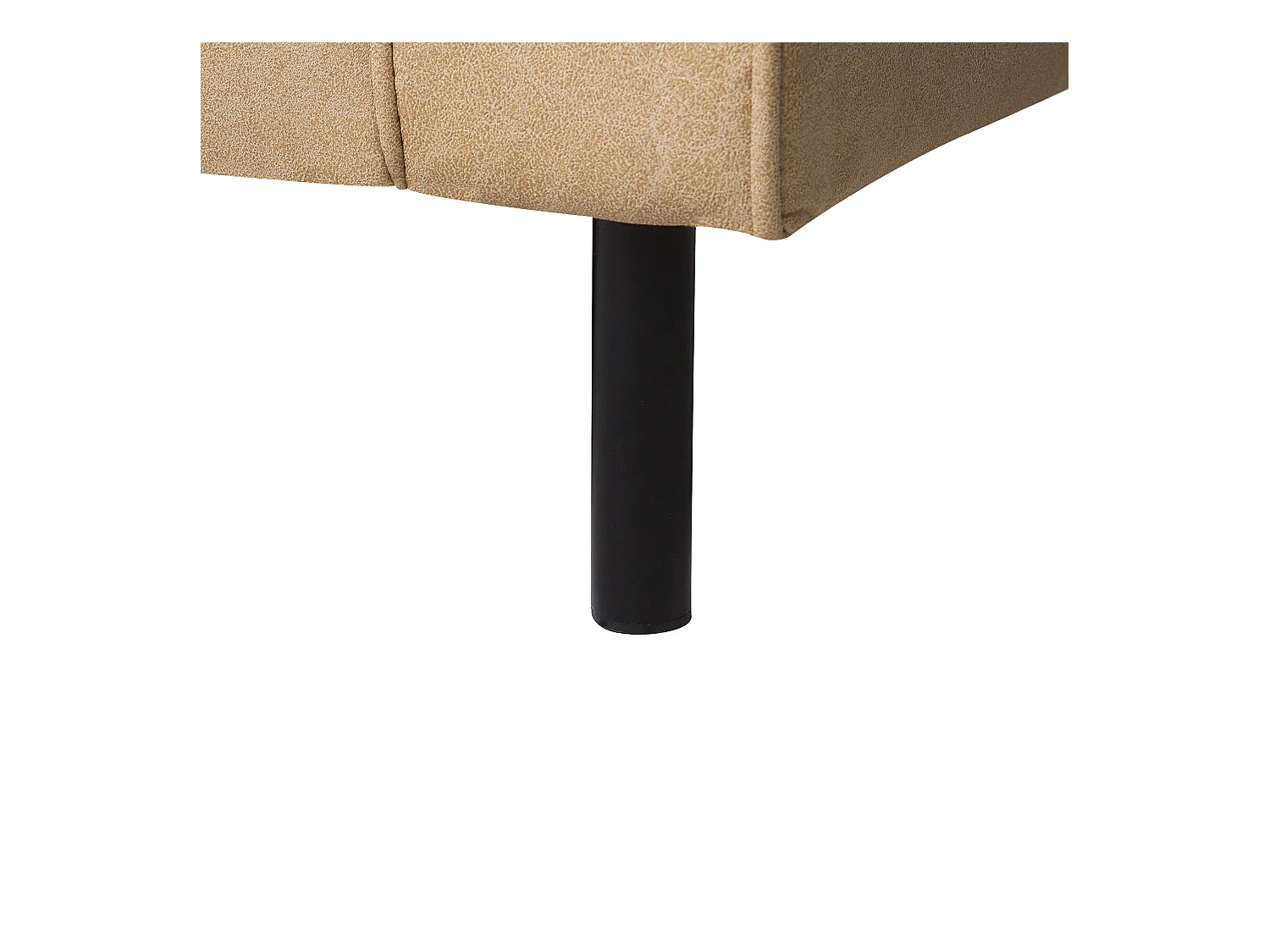 Bank SAVALEN Kunstleer Beige 3-zitter