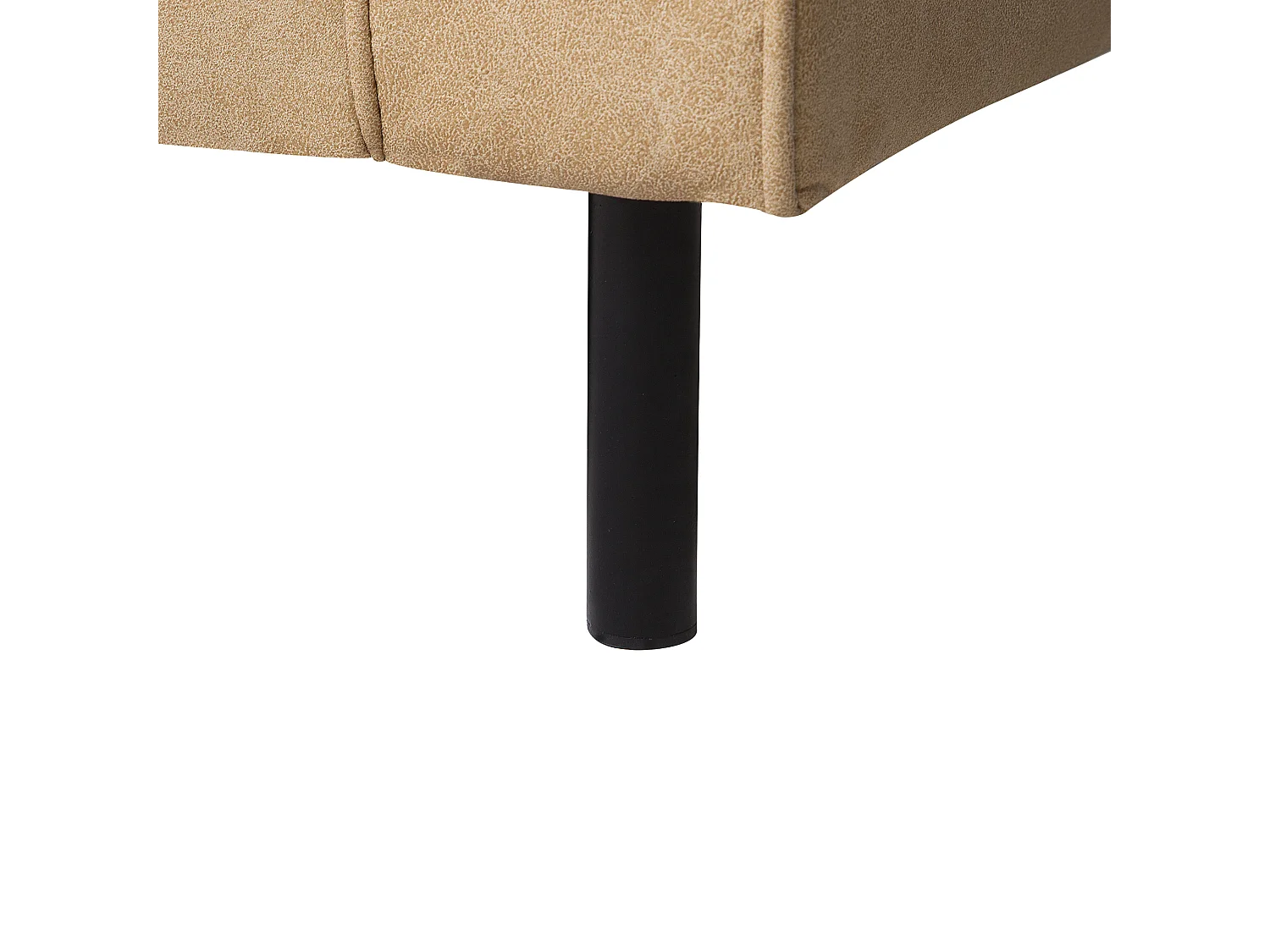 Canapé 3 places SAVALEN Cuir PU Beige