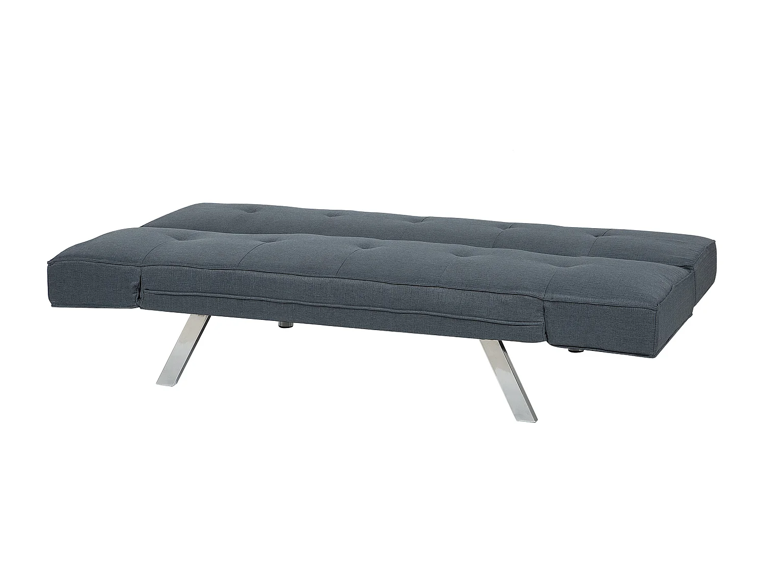 Sofá-cama BRISTOL Tecido Azul escuro 3 lugares