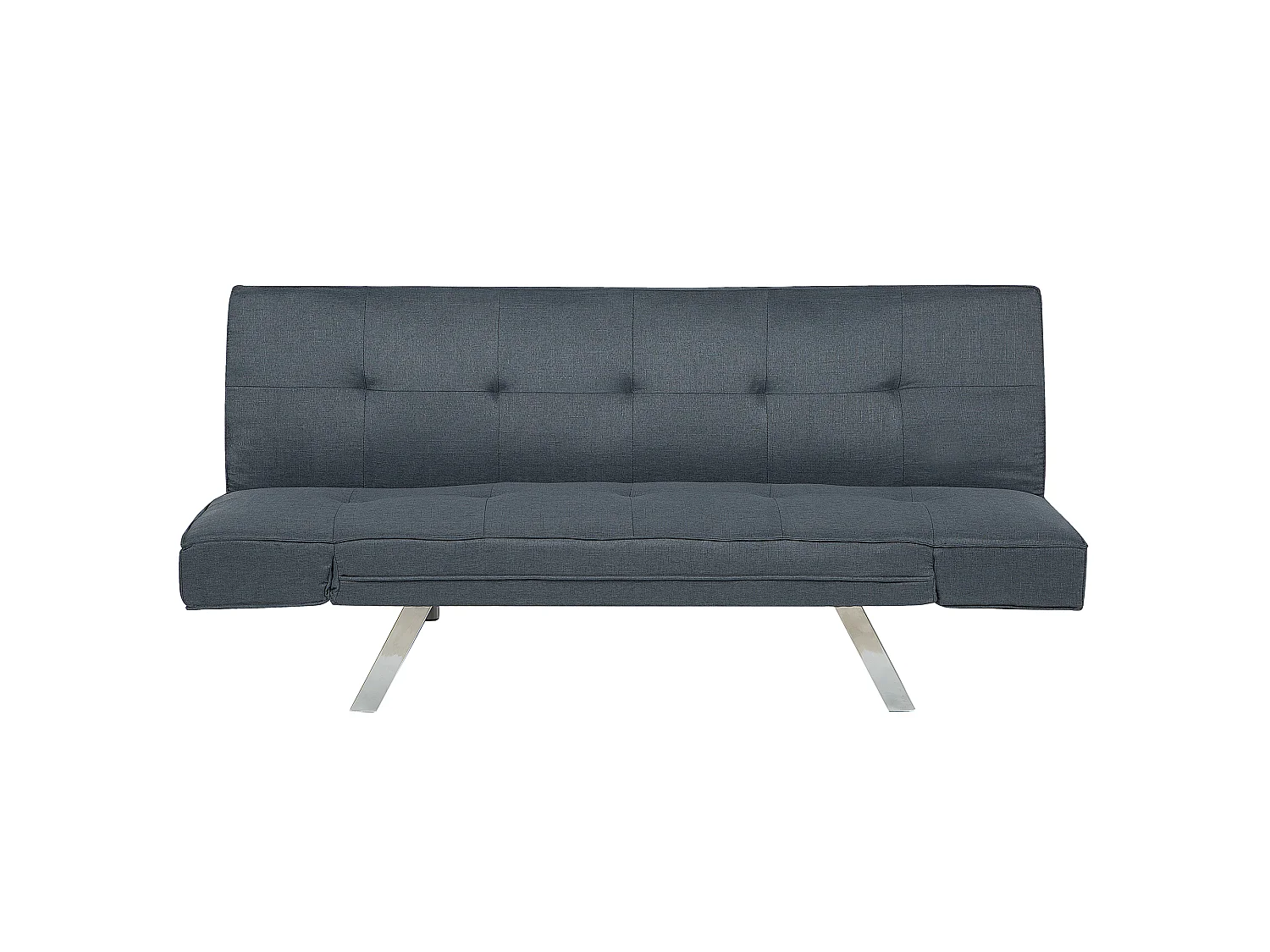 Divano letto BRISTOL Tessuto Blu scuro 3 posti