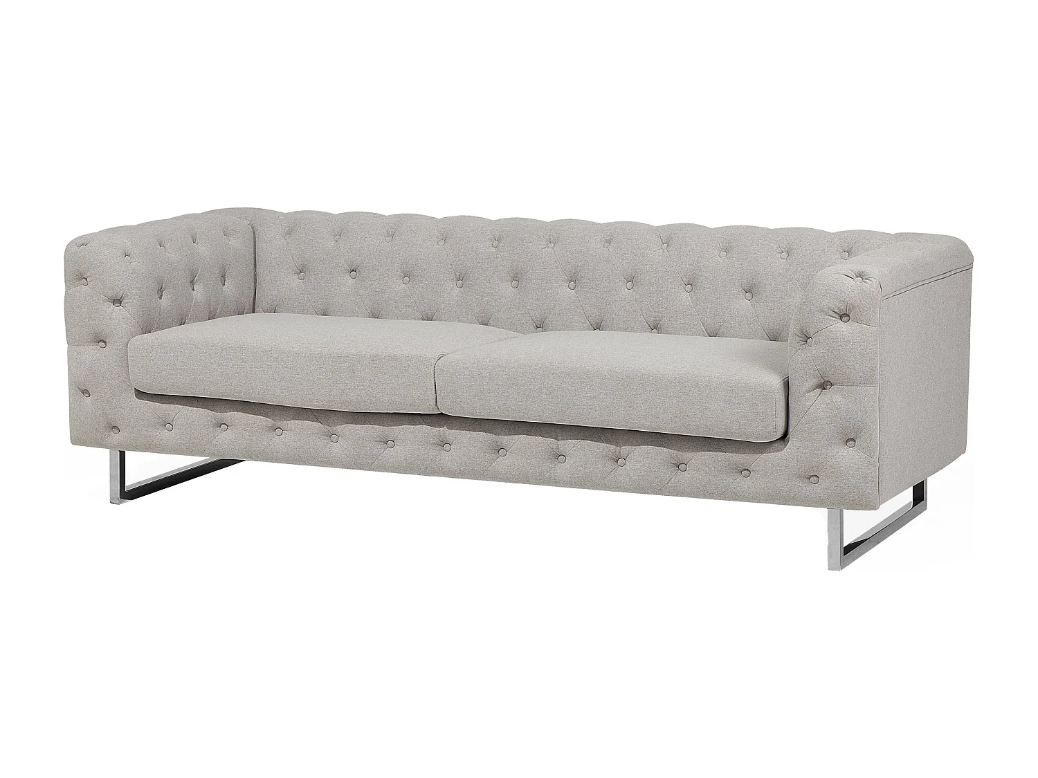 Sofa VISSLAND Jasnobeżowy dla 3 osób