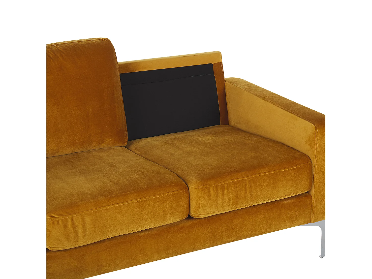 Divano GAVLE Velluto Senape 3 posti