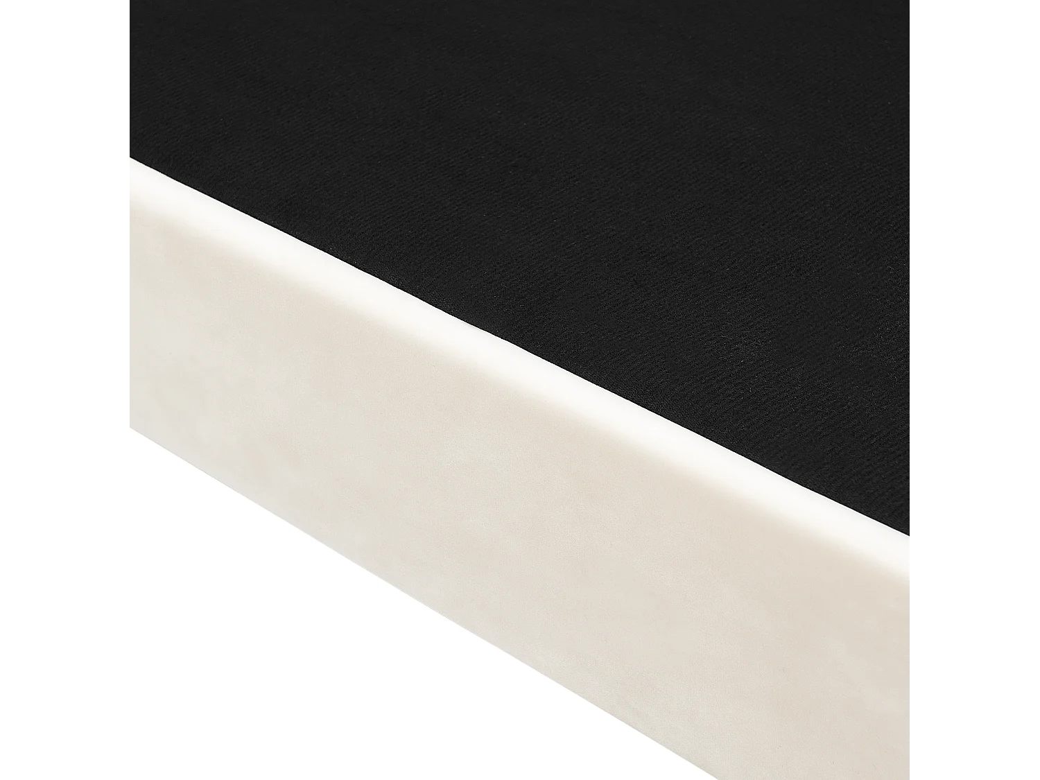 Canapé 3 places SKIEN Velours Beige clair