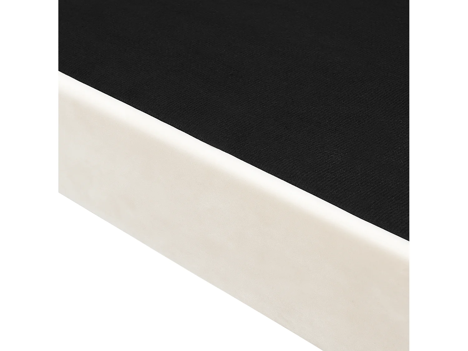 Bank SKIEN Fluweel Beige 3-zitter