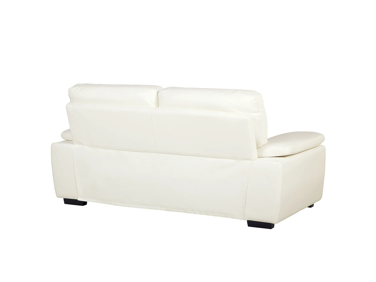 Divano VOGAR Pelle sintetica Beige chiaro 3 posti