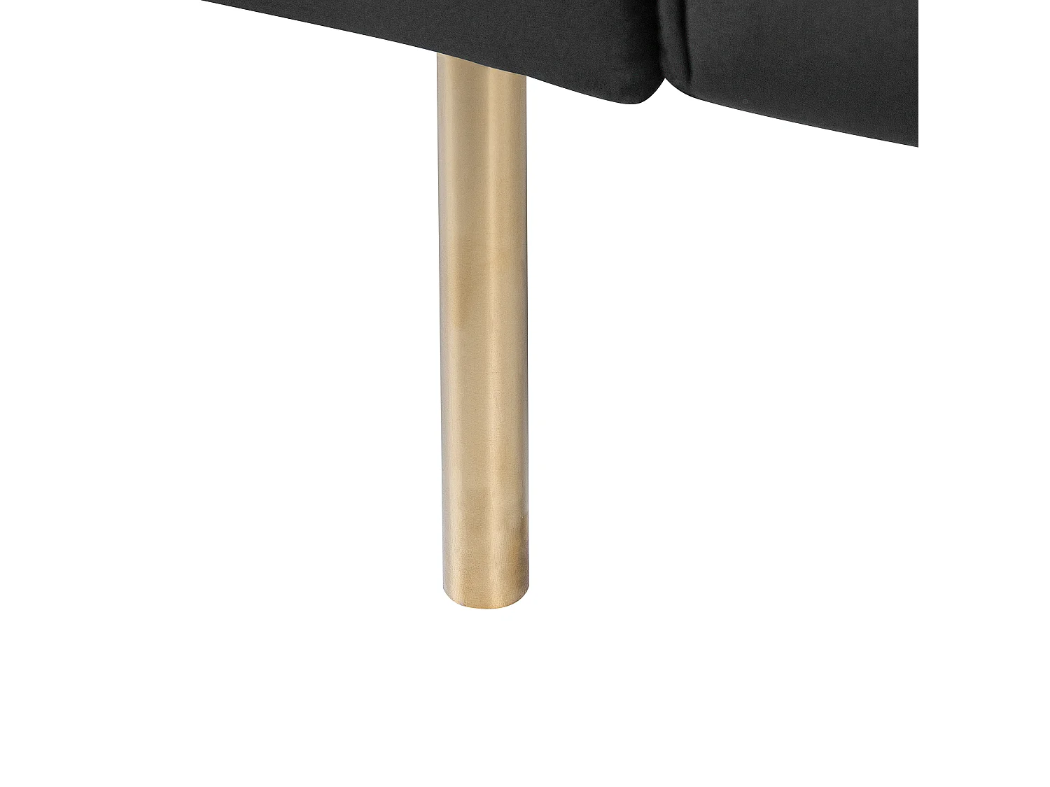 Slaapbank Fluweel Zwart VISNES