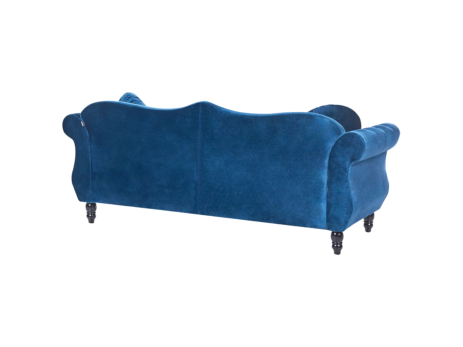 Canapé SKIEN Velours Bleu marine 3 places