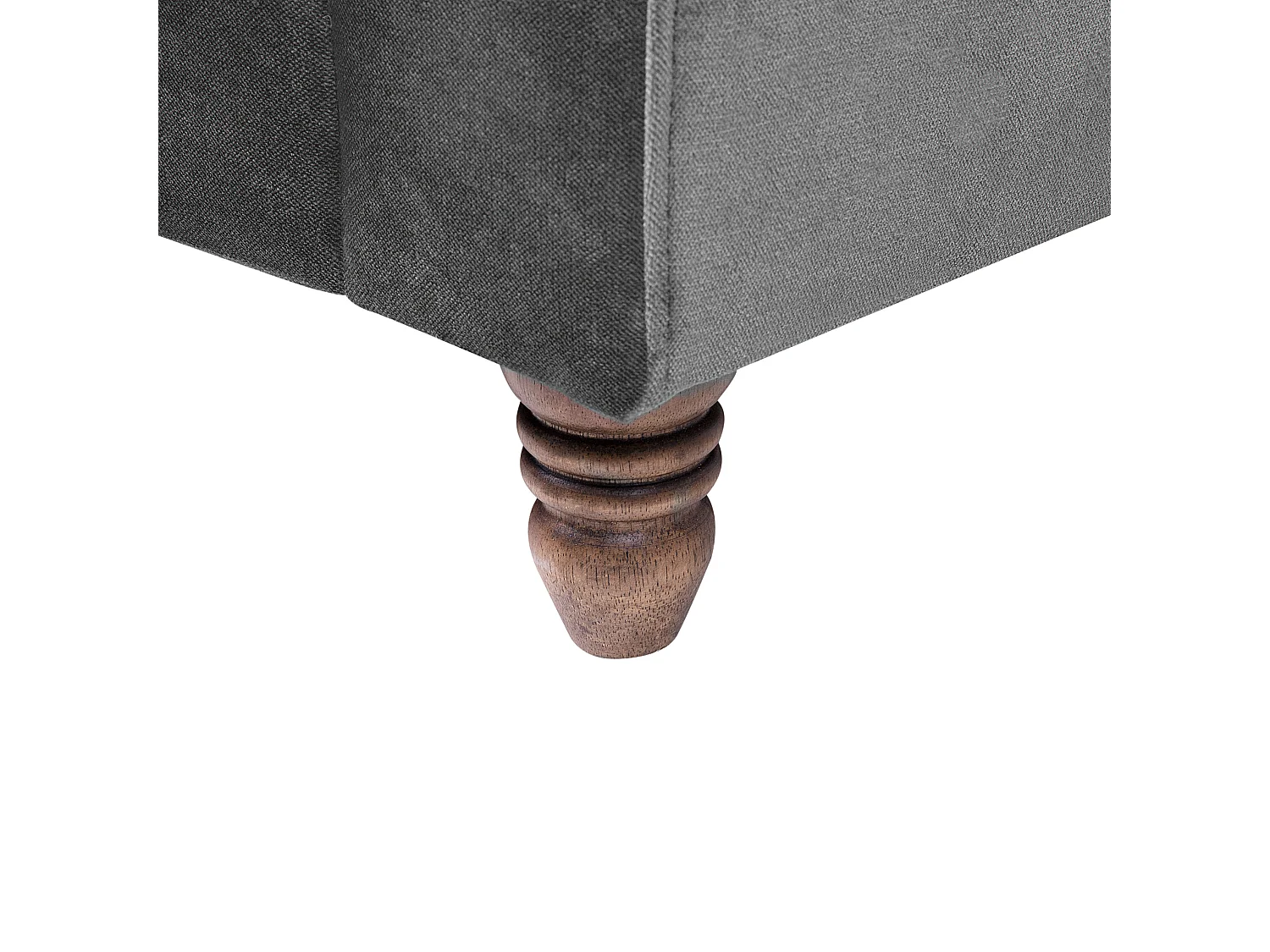 Canapé 2 places EIKE Velours Gris