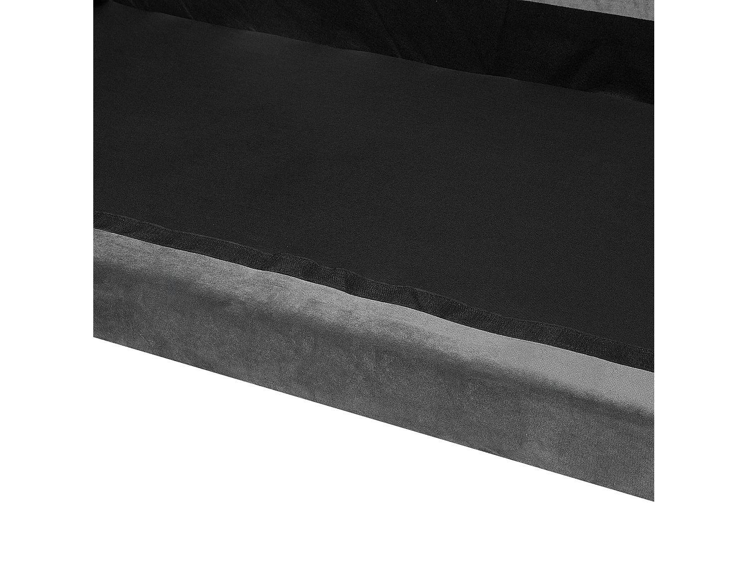 Sofa EIKE Welur Szary dla 2 osób