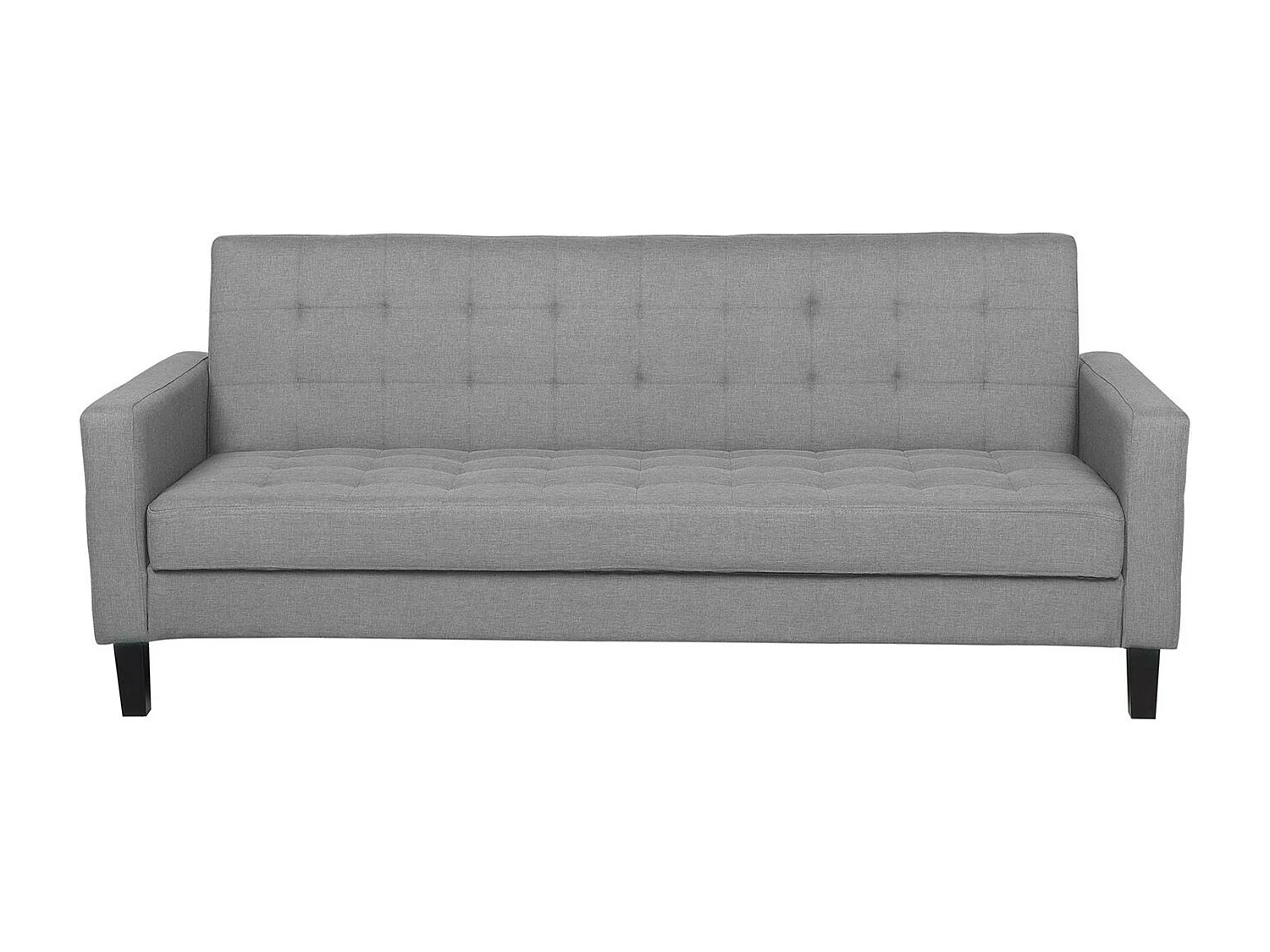 Canapé-lit 3 places VEHKOO Tissu Gris clair