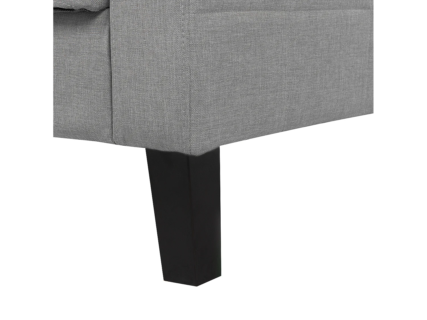 Slaapbank VEHKOO Stof Lichtgrijs 3-zitter