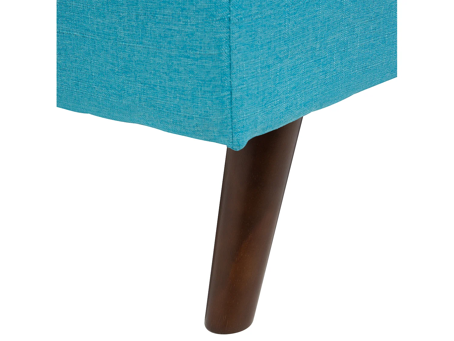 Canapé-lit 3 places RONNE Tissu Turquoise