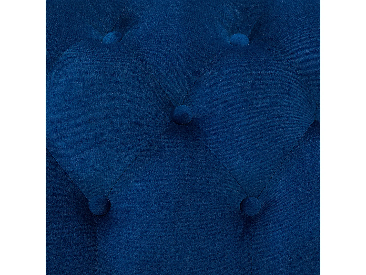 Klassisches Polstersofa Samtstoff Chesterfield Style marineblau Sotra