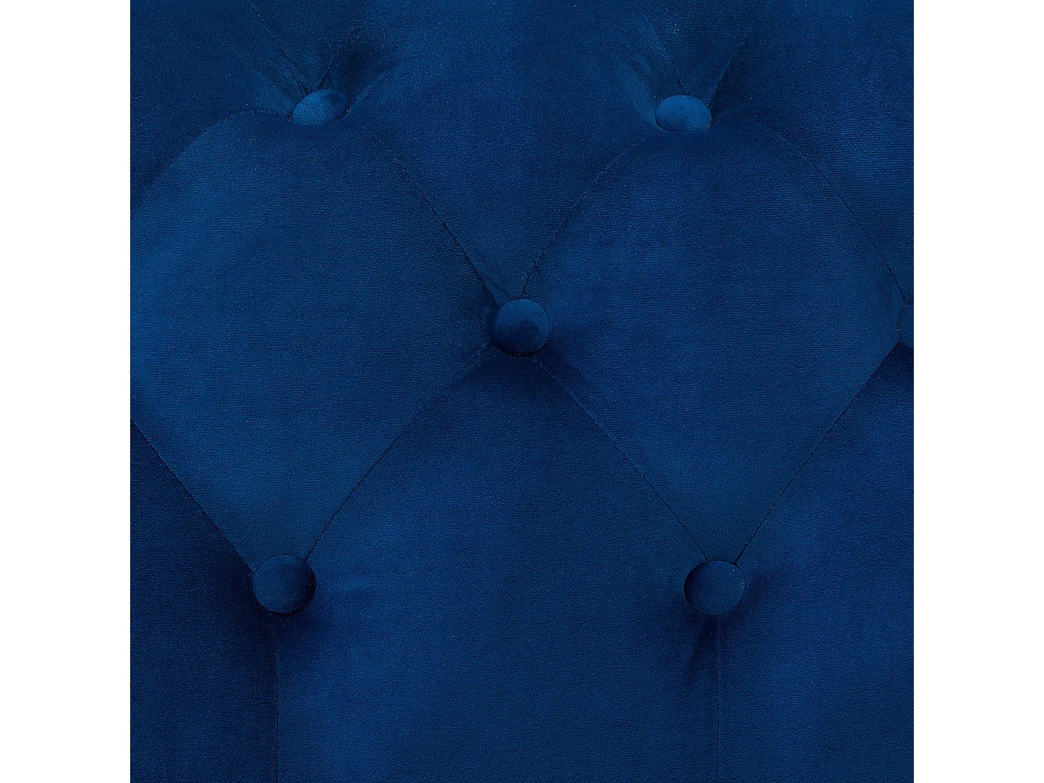 Klassisches Polstersofa Samtstoff Chesterfield Style marineblau Sotra