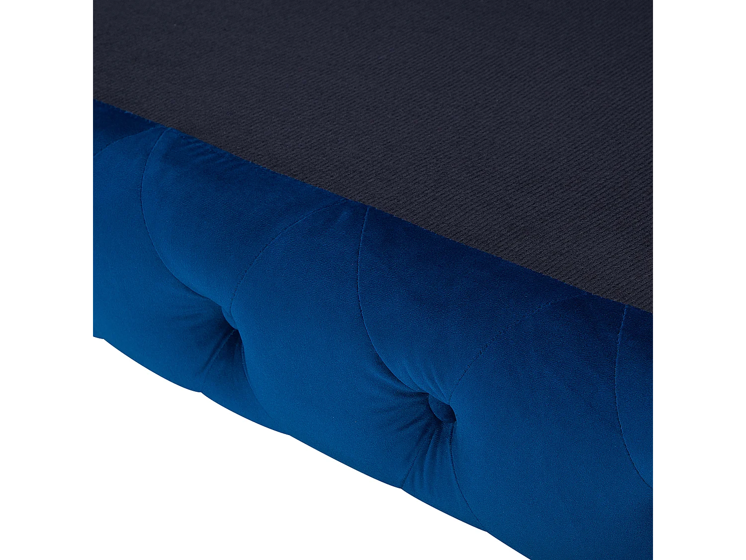 Klassisches Polstersofa Samtstoff Chesterfield Style marineblau Sotra