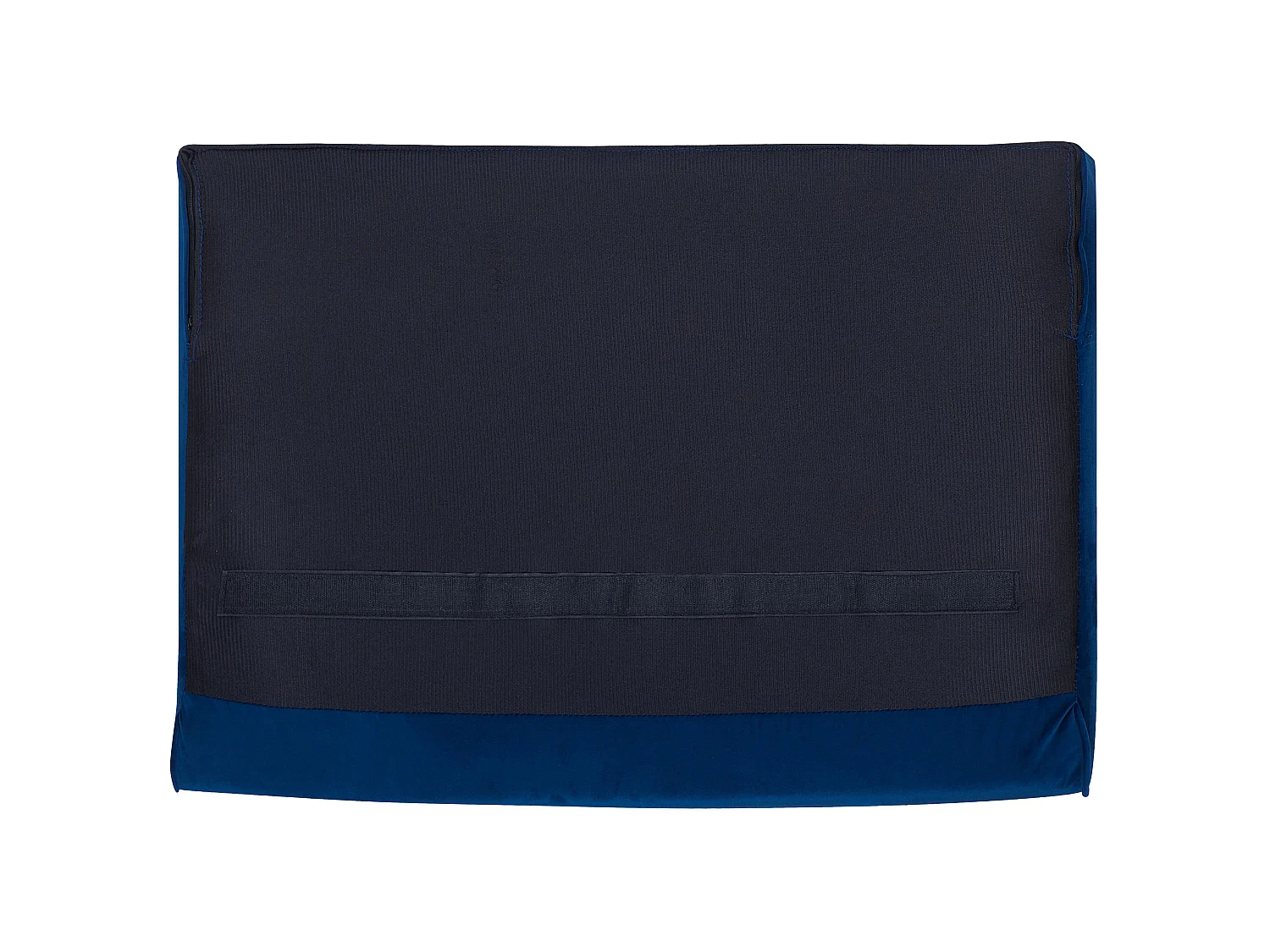 Sofa 3 Seater SOTRA Velvet Navy Blue