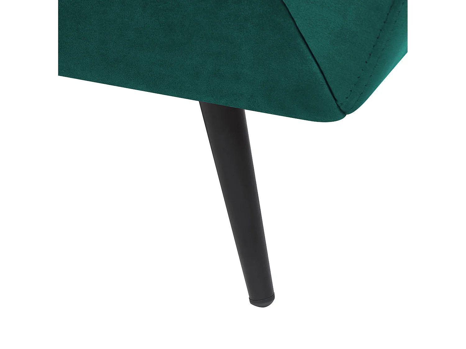 Canapé 3 places LENVIK Velours Vert émeraude