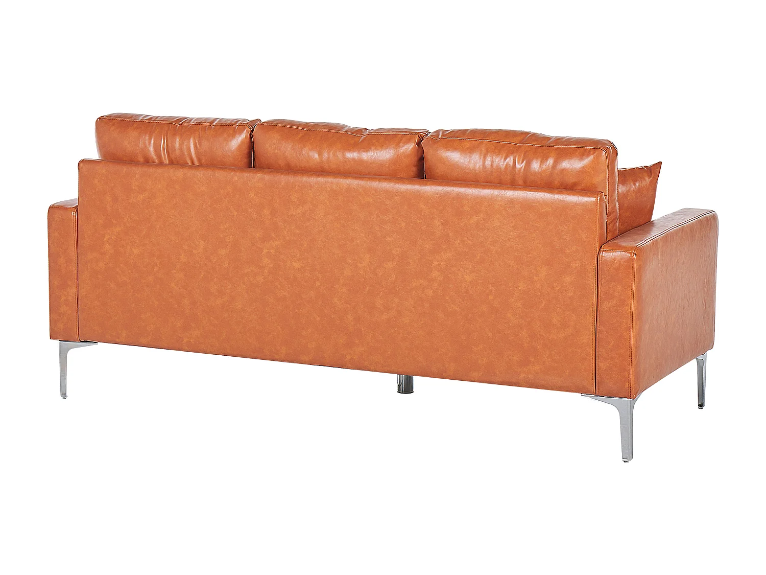 Bank GAVLE Kunstleer Goudbruin 3-zitter