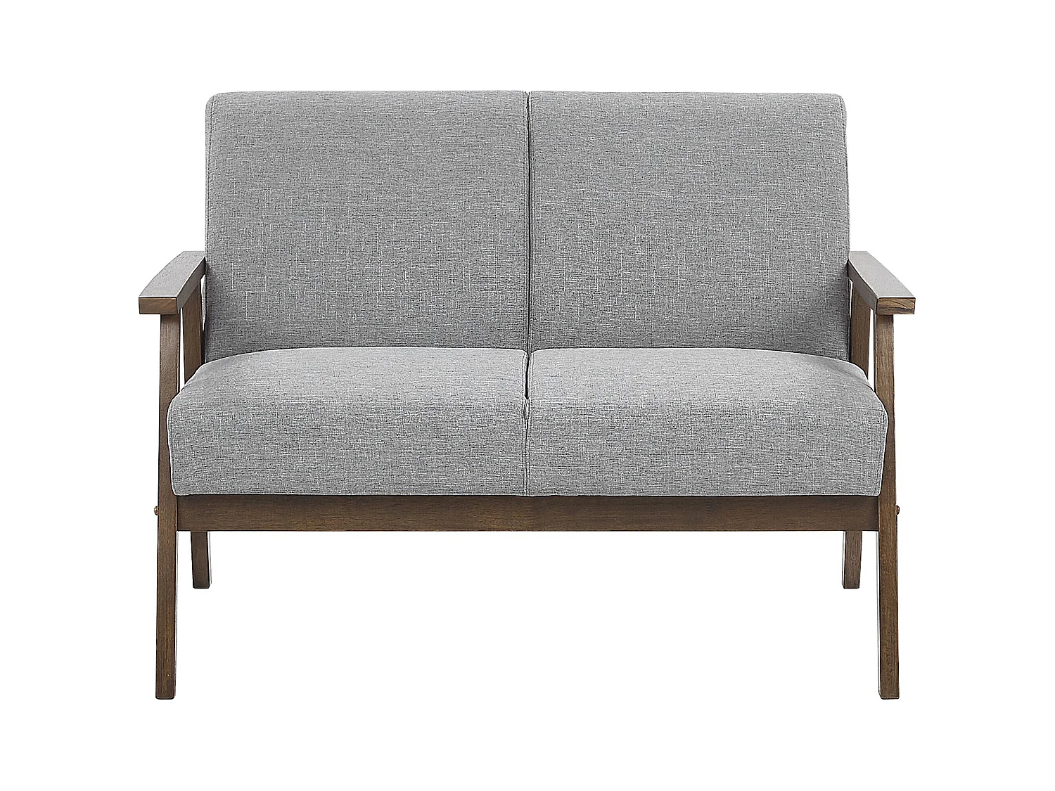Canapé 2 places ASNES Tissu Gris