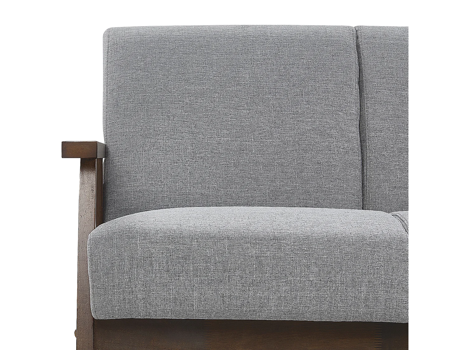 Canapé 2 places ASNES Tissu Gris