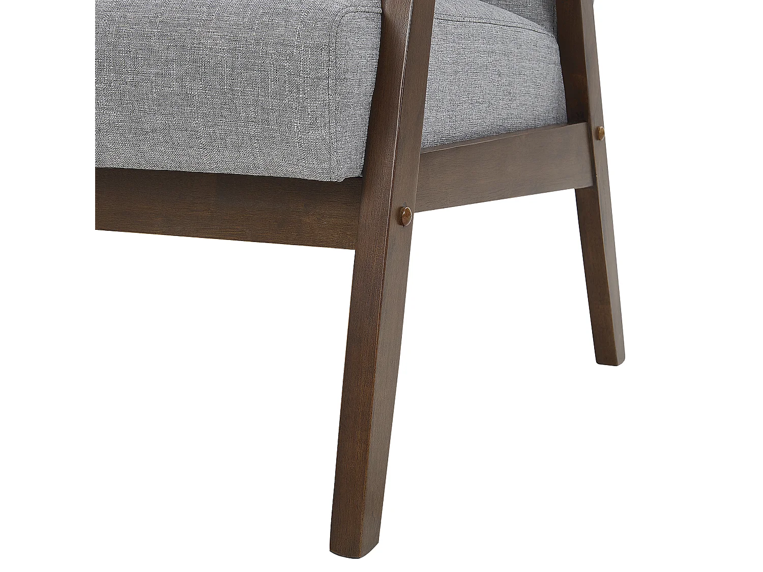 Canapé 2 places ASNES Tissu Gris