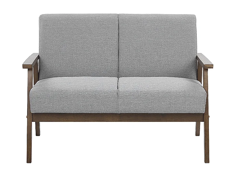 Canapé 2 places ASNES Tissu Gris