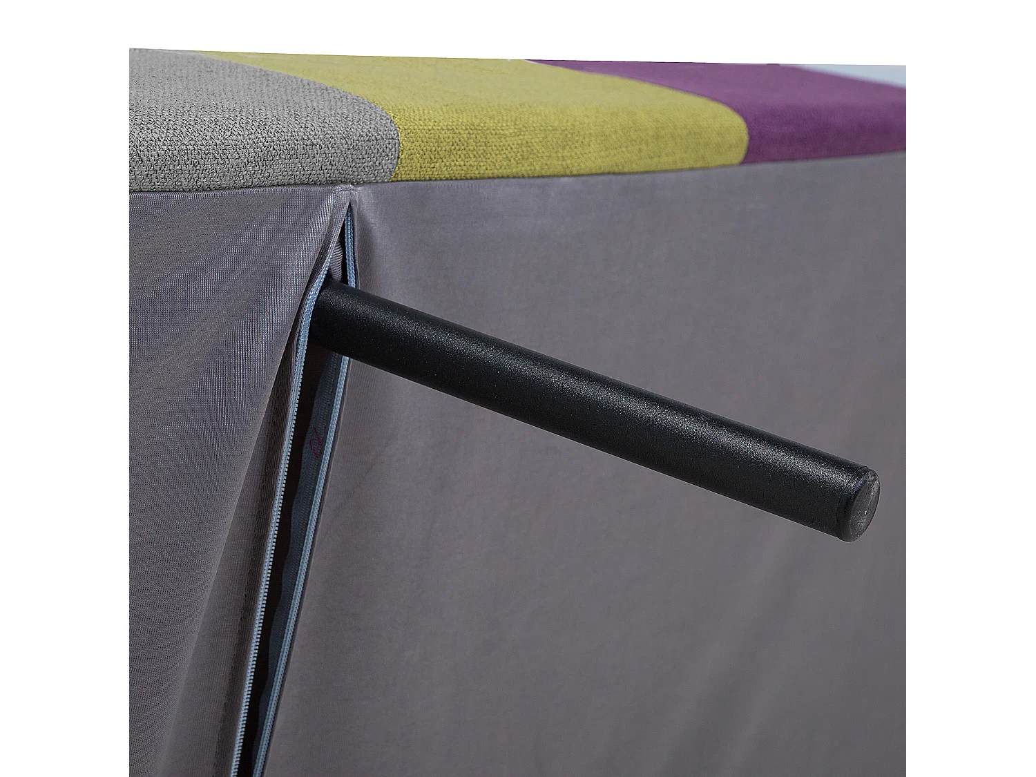 Canapé-lit 2 places INGARO Tissu Multicolore