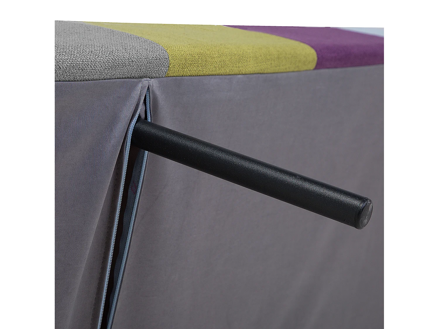 Canapé-lit 2 places INGARO Tissu Multicolore