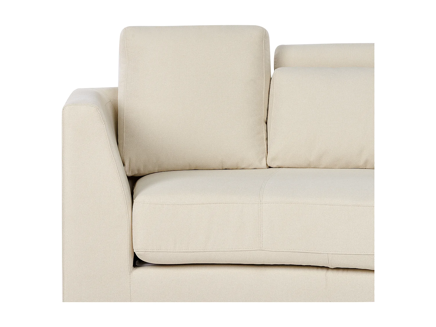 Divano semicircolare ROTUNDE Tessuto Beige 7 posti