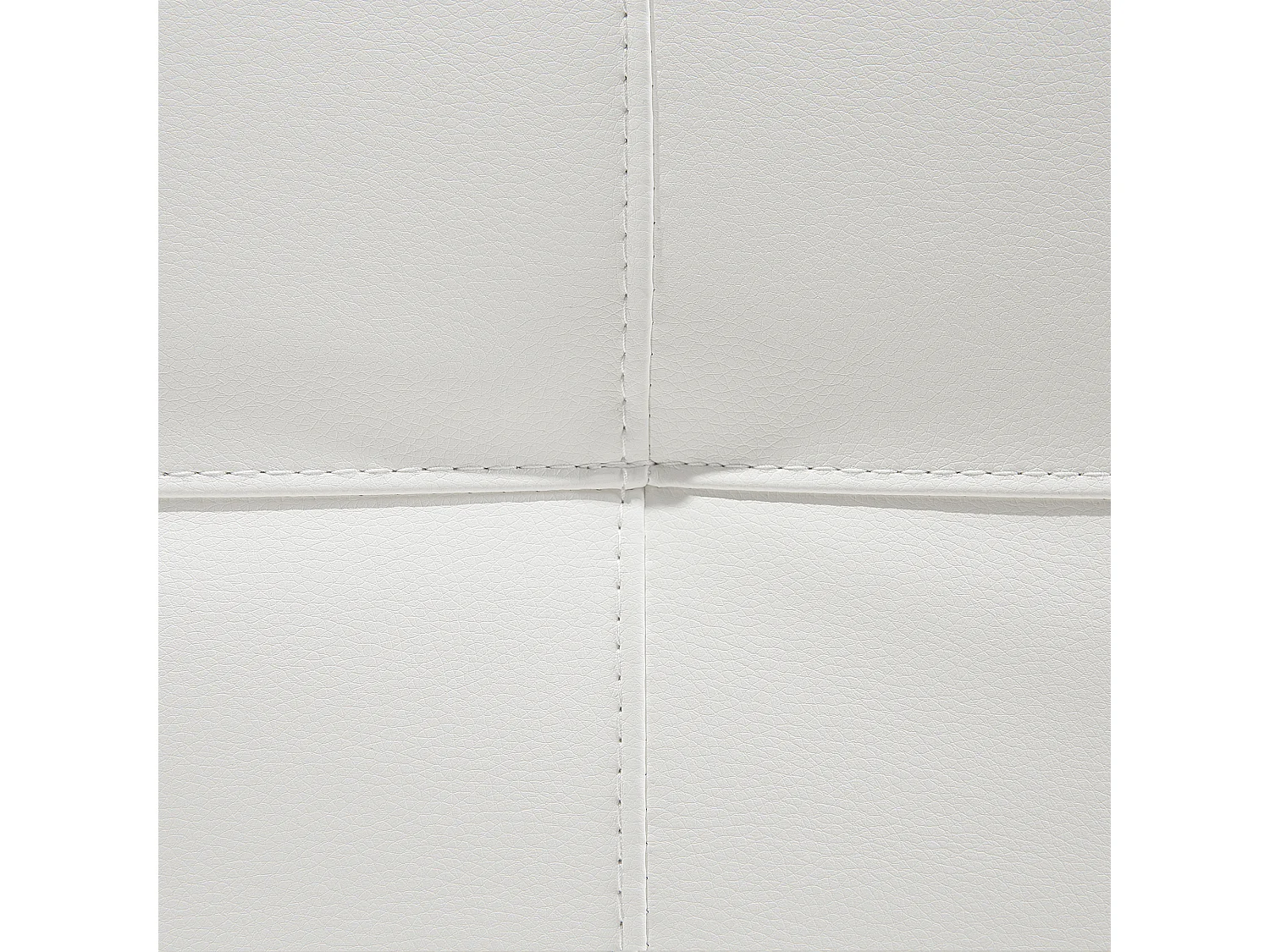 Sofa rozkładana DERBY Ekoskóra Biały dla 3 osób