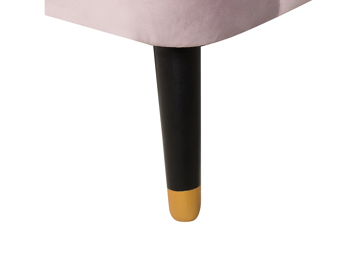 Sofá ALSVAG Terciopelo Rosa 3 plazas