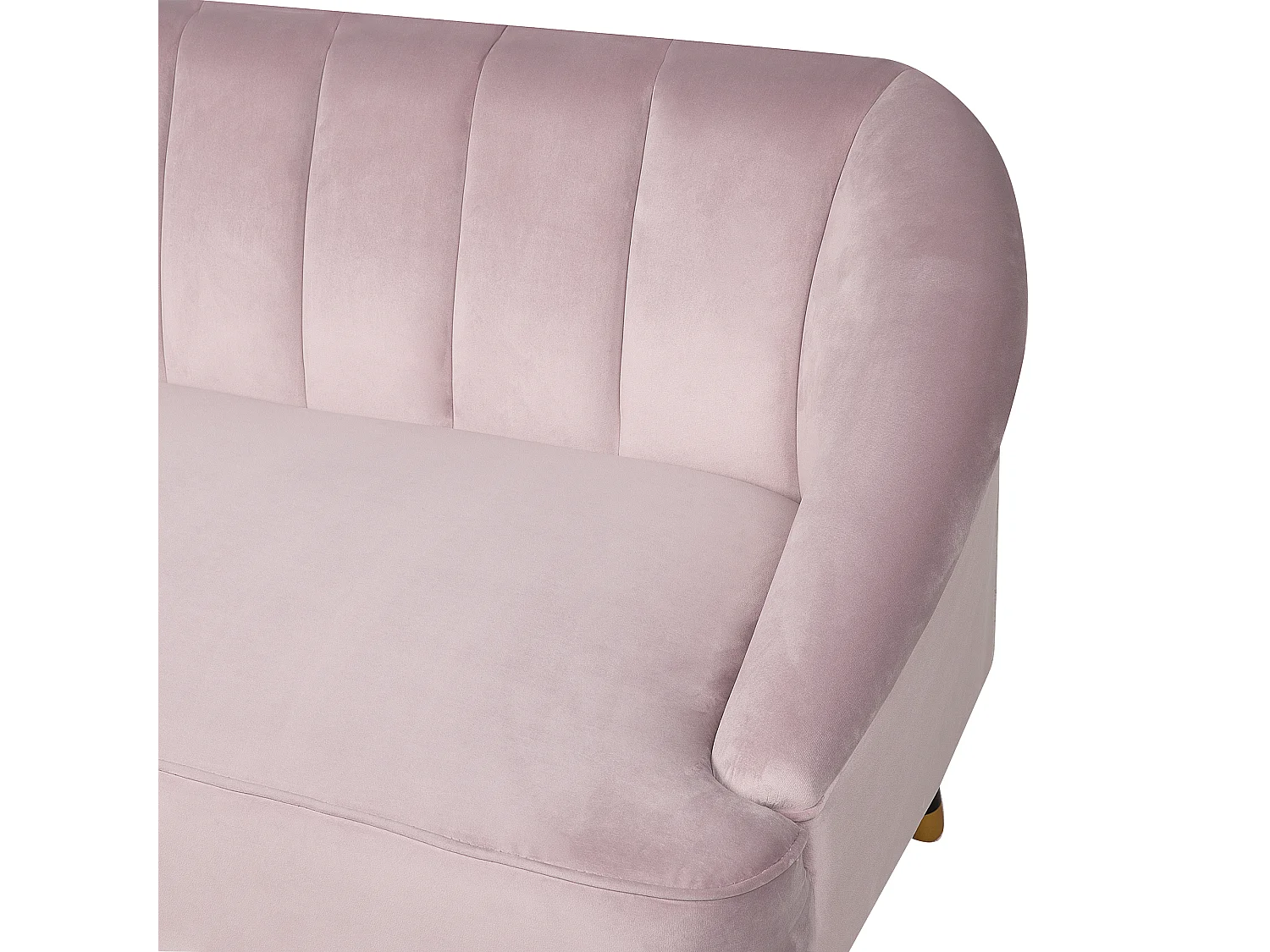 Divano ALSVAG Velluto Rosa 3 posti