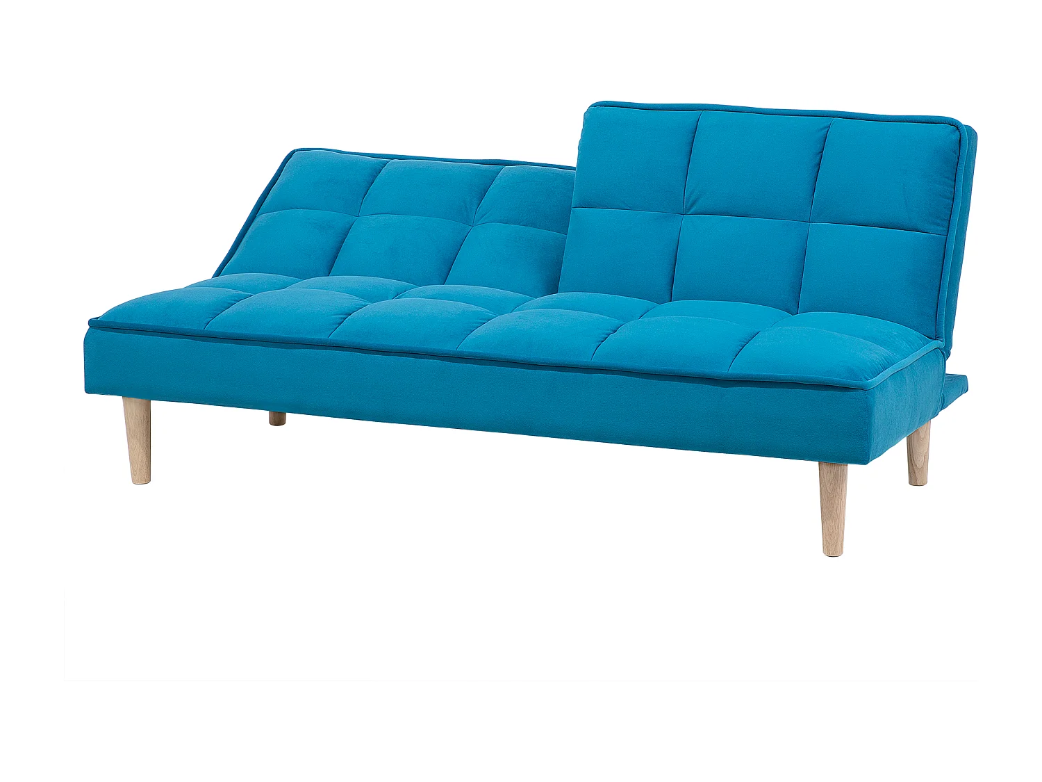 Slaapbank SILJAN Stof Zeeblauw 3-zitter