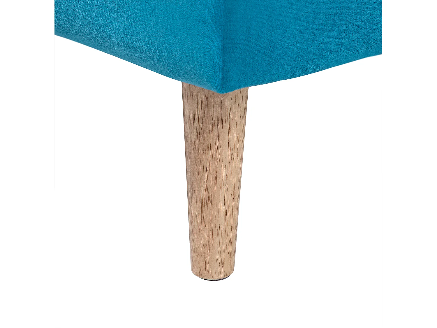 Canapé-lit 3 places SILJAN Tissu Bleu azur