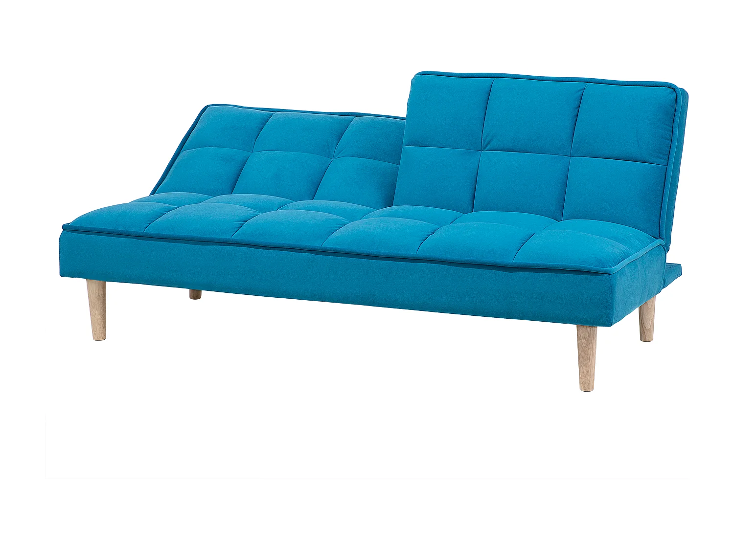 Sofa rozkładana SILJAN Morski dla 3 osób