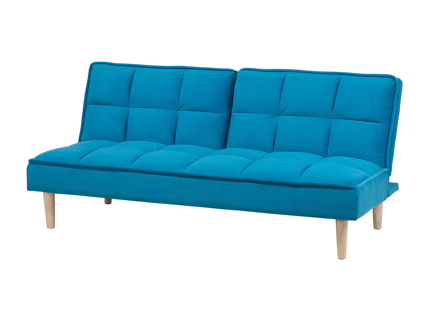 Sofa rozkładana SILJAN Morski dla 3 osób