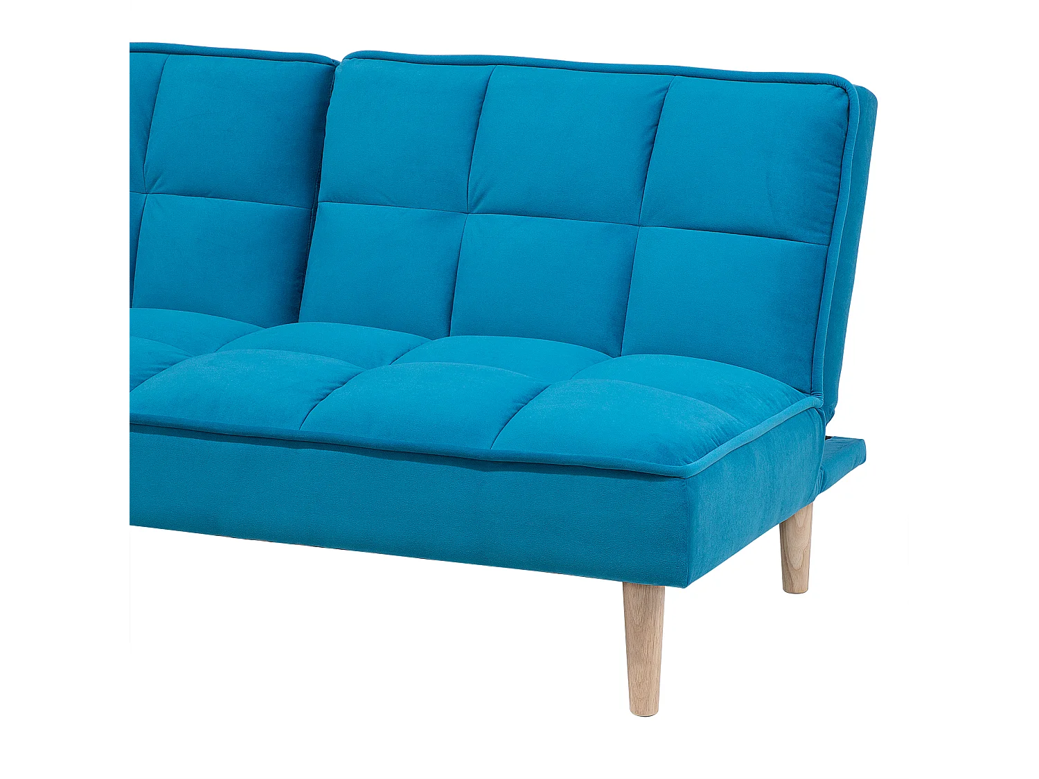 Sofa rozkładana SILJAN Morski dla 3 osób