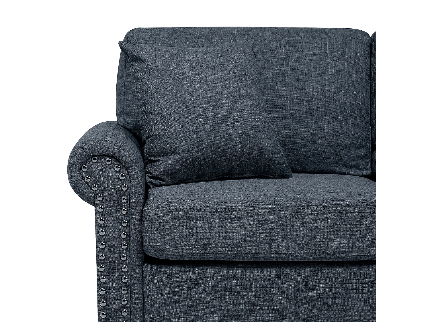 Canapé 3 places OTRA Tissu Gris foncé