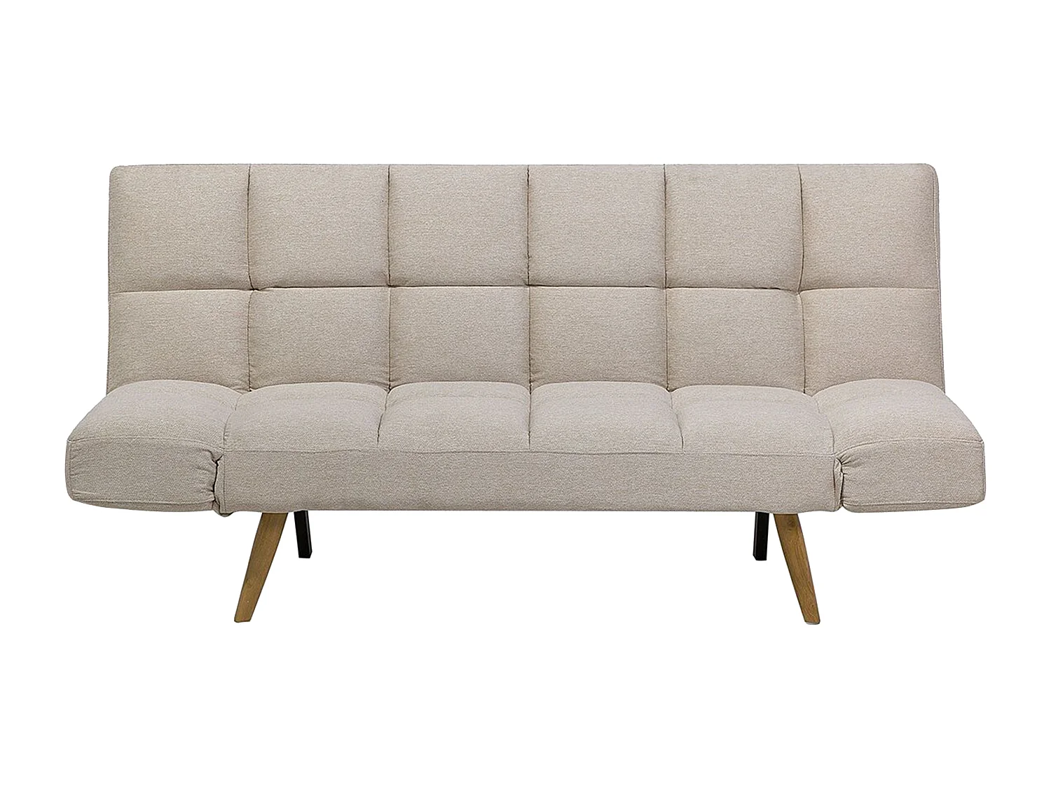 Canapé-lit 2 places INGARO Tissu Beige