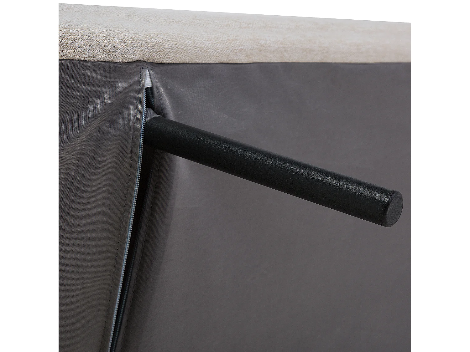 Canapé-lit 2 places INGARO Tissu Beige