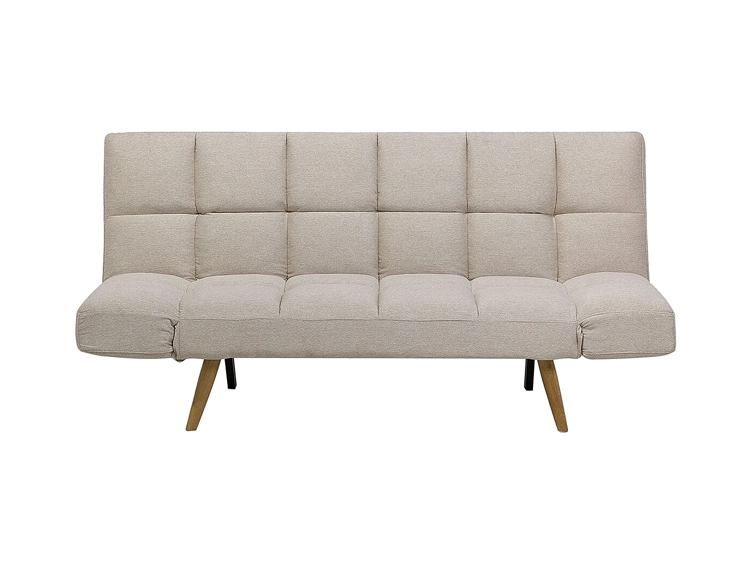 Canapé-lit 2 places INGARO Tissu Beige