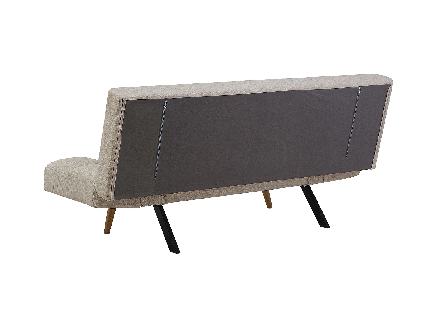 Canapé-lit 2 places INGARO Tissu Beige